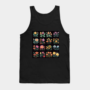 Summer Flowers Tank Top